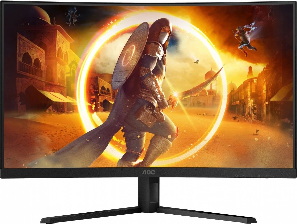 Monitor gaming AOC CQ32G4VE, 31.5", Fast VA, 2560x1440, 180Hz, i zi