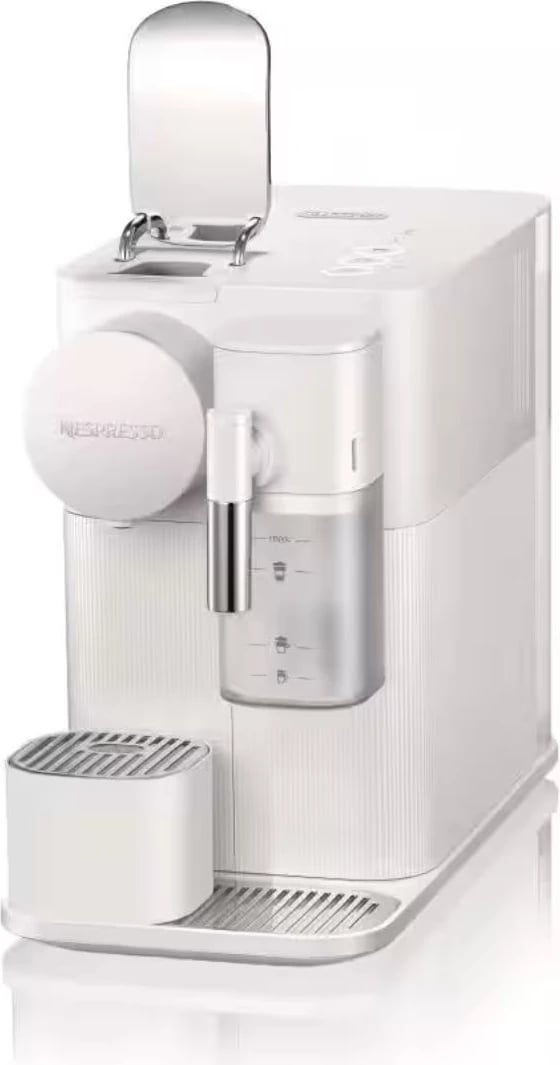 Makina kapsula kafeje, De'Longhi Lattissima One Evo EN510.W, 1 L, 1400 W, për espresso dhe kapuçino, e bardhë