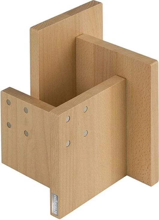 Bllok magnetik për thika Artelegno Kombi, dru ahu