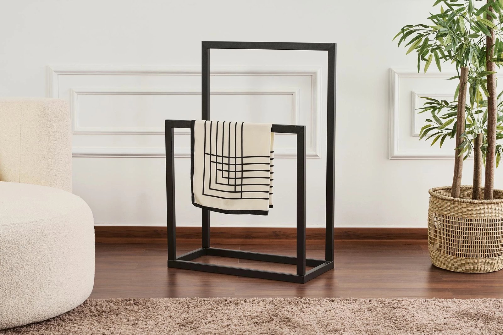 Stendë korridori Skye Decor, e zezë, GED-032, 25x60x90cm