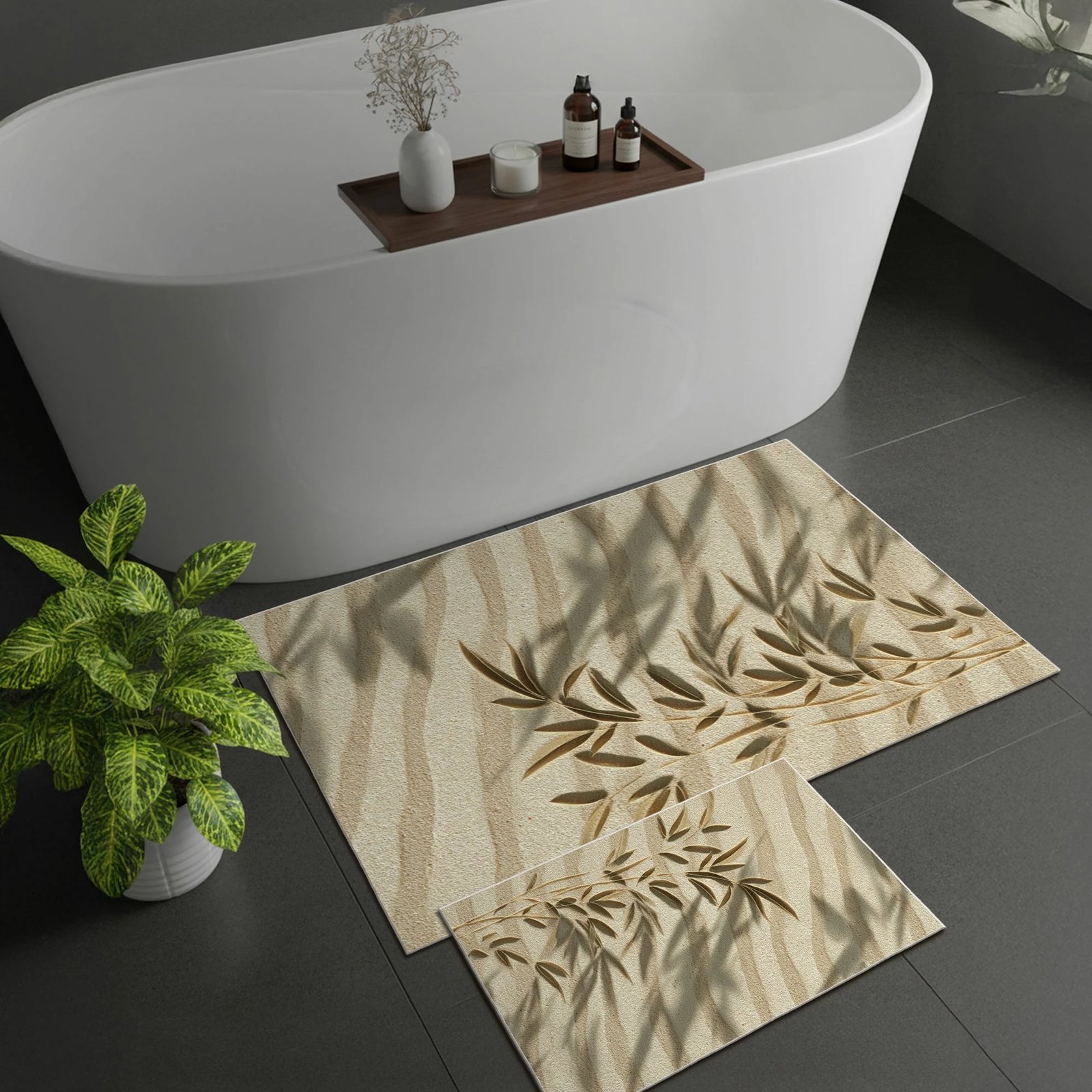 Set tapetash për banjo (2 copë), Mijolnir, Asr39, bezhë