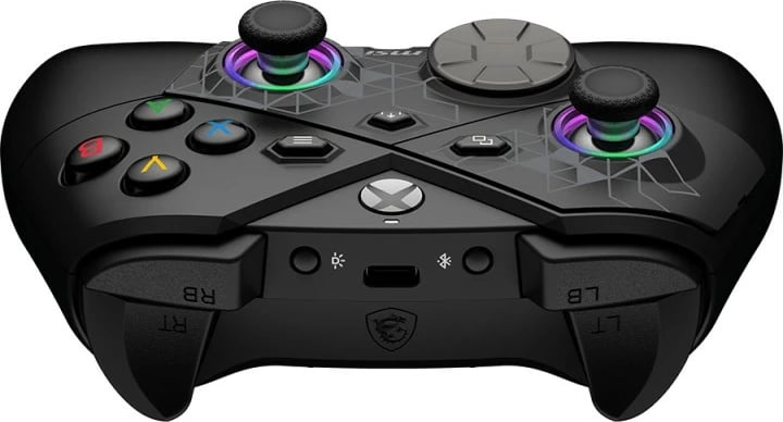 Gamepad MSI Force Pro W S10-43G0130-C54, wireless & me kabllo, 1000mAh, i zi