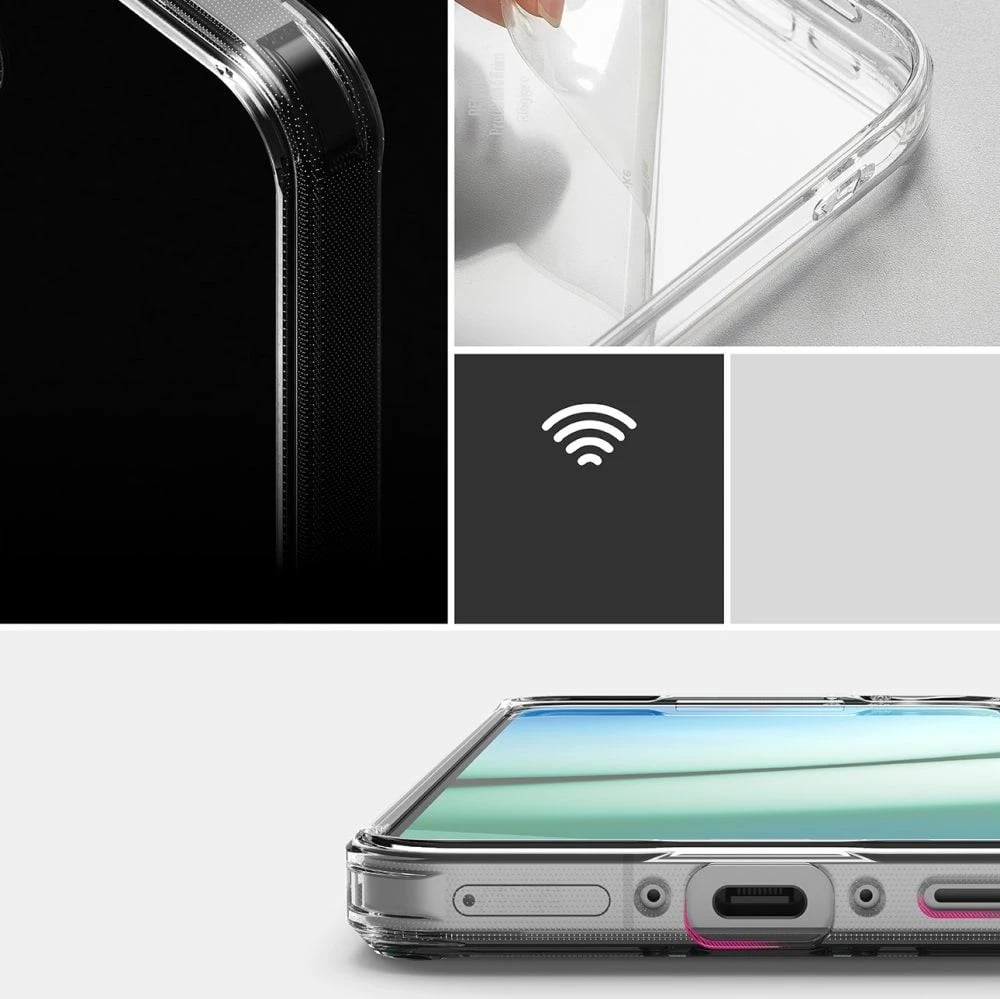 Mbështjellës Ringke Fusion për Samsung Galaxy A36 / A56 5G, Transparent