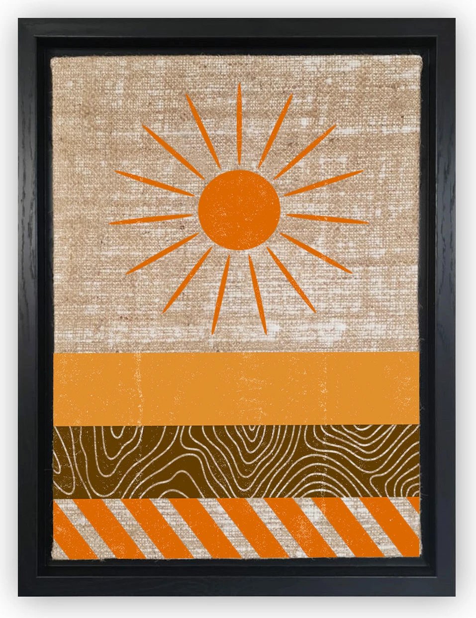 Pikturë dekorative në kanavacë, shumëngjyrëshe, Wallity, LSJ31812229978, 36x46 cm