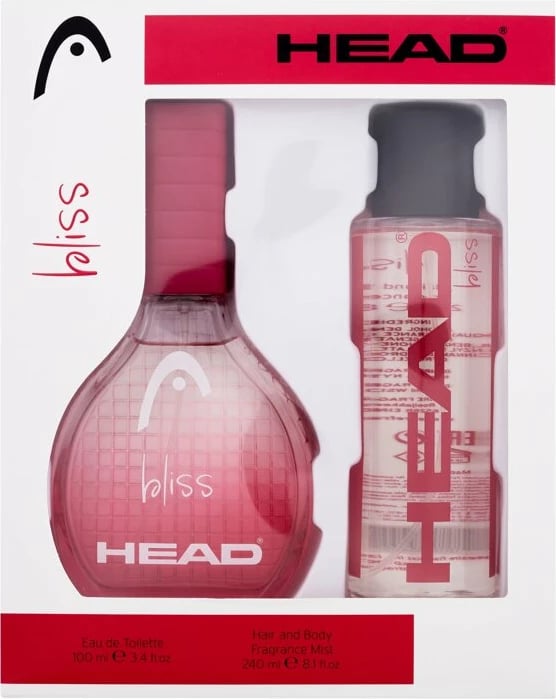 Set Eau de Toilette dhe Body Spray HEAD për femra, 100ml + 240ml