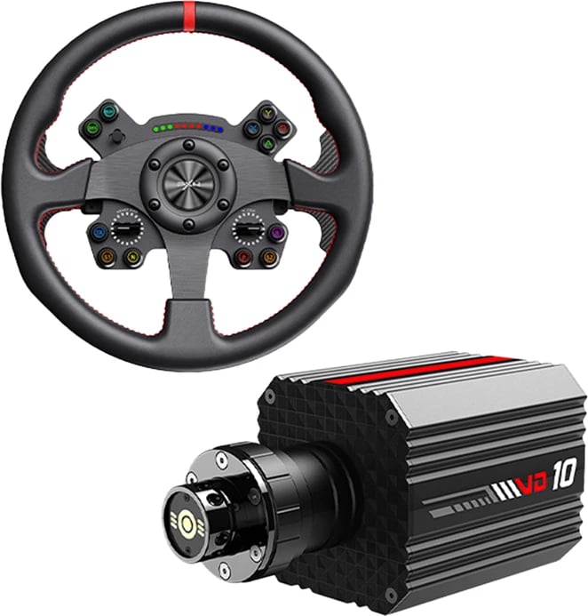 timon simulimi Direct Drive, PXN VD10 CS me WCS R2, 10 Nm, enkoder 24-bit, Quick Release, bundle