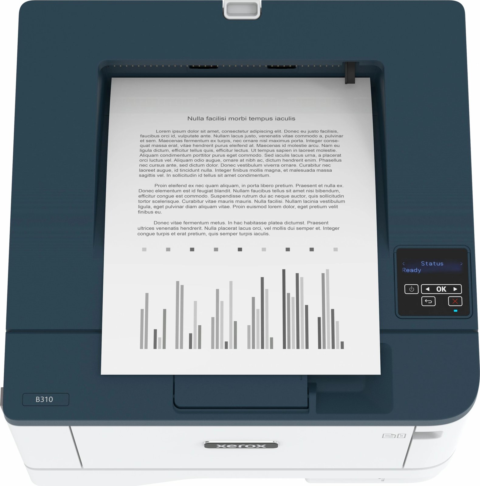 Printer lazer Xerox B310, A4, LAN/WLAN, 40 faqe/min, bardhë/gri