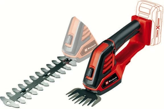 Gërshërë shkurresh Einhell GE-CG 18/100 Solo, Li-Ion 18V, e zezë/kuqe