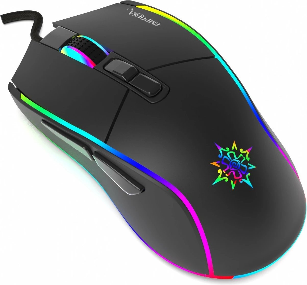 Maus gaming INCA IMG-GT16, 6400 DPI, 7 butona, RGB, i zi