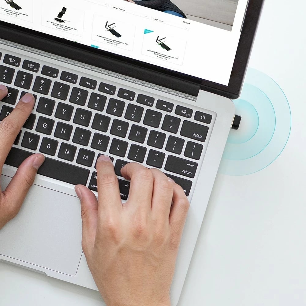 Adapter USB TP-Link AC600, 433 Mbit/s, i zi