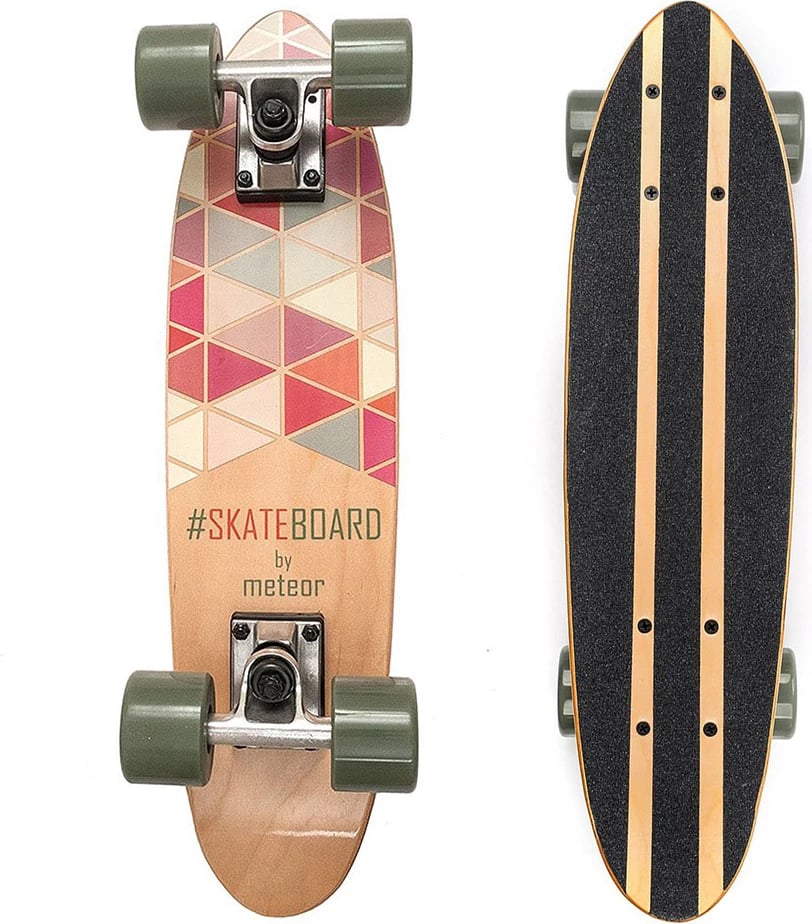 skateboard Meteor unisex, ngjyra të ndryshme