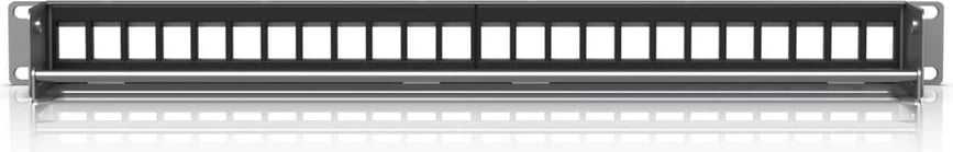 Panel patch i zbrazët Ubiquiti UACC-Rack-Panel-Patch-Blank-24, 24 porta keystone, 1U, Gri