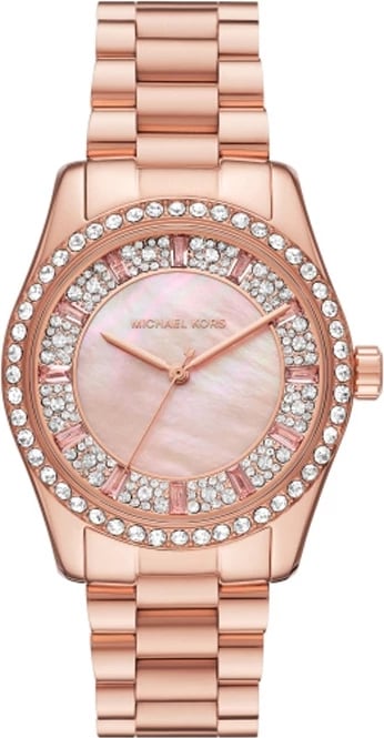 Orë dore MICHAEL KORS Lexington për femra, rose gold