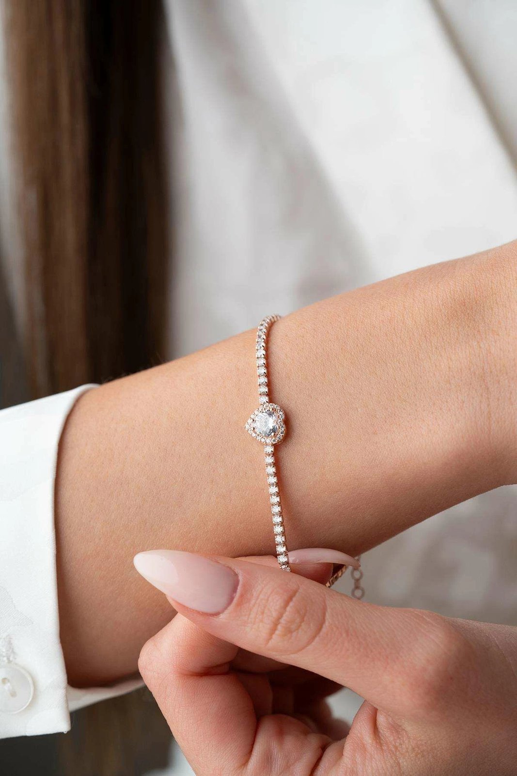 Byzylyk argjendi Jumeon, ngjyrë ari rozë, NRZ1000291