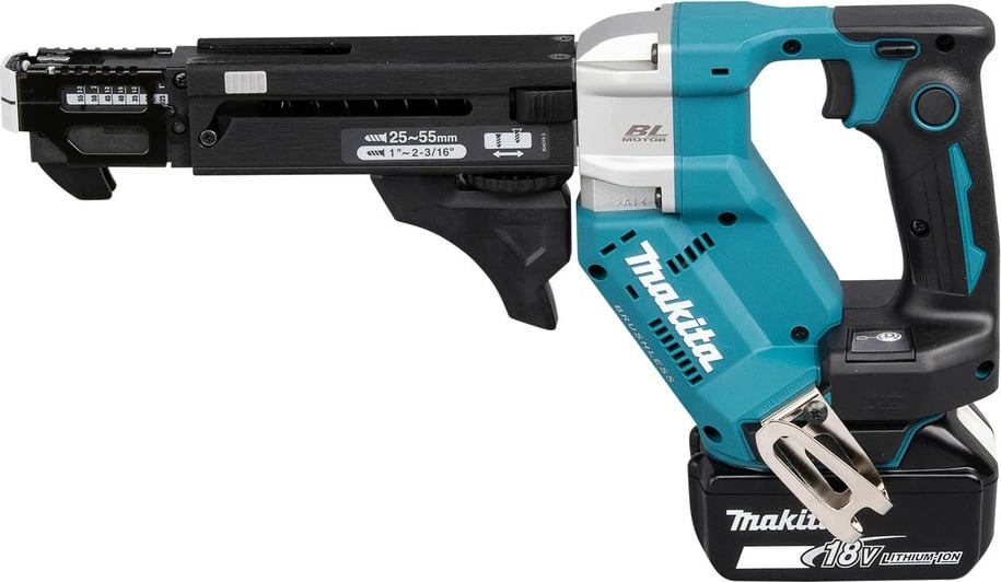 Vidhexhveshës Makita DFR551Z, Li-Ion, 18V, kaltër/zezë