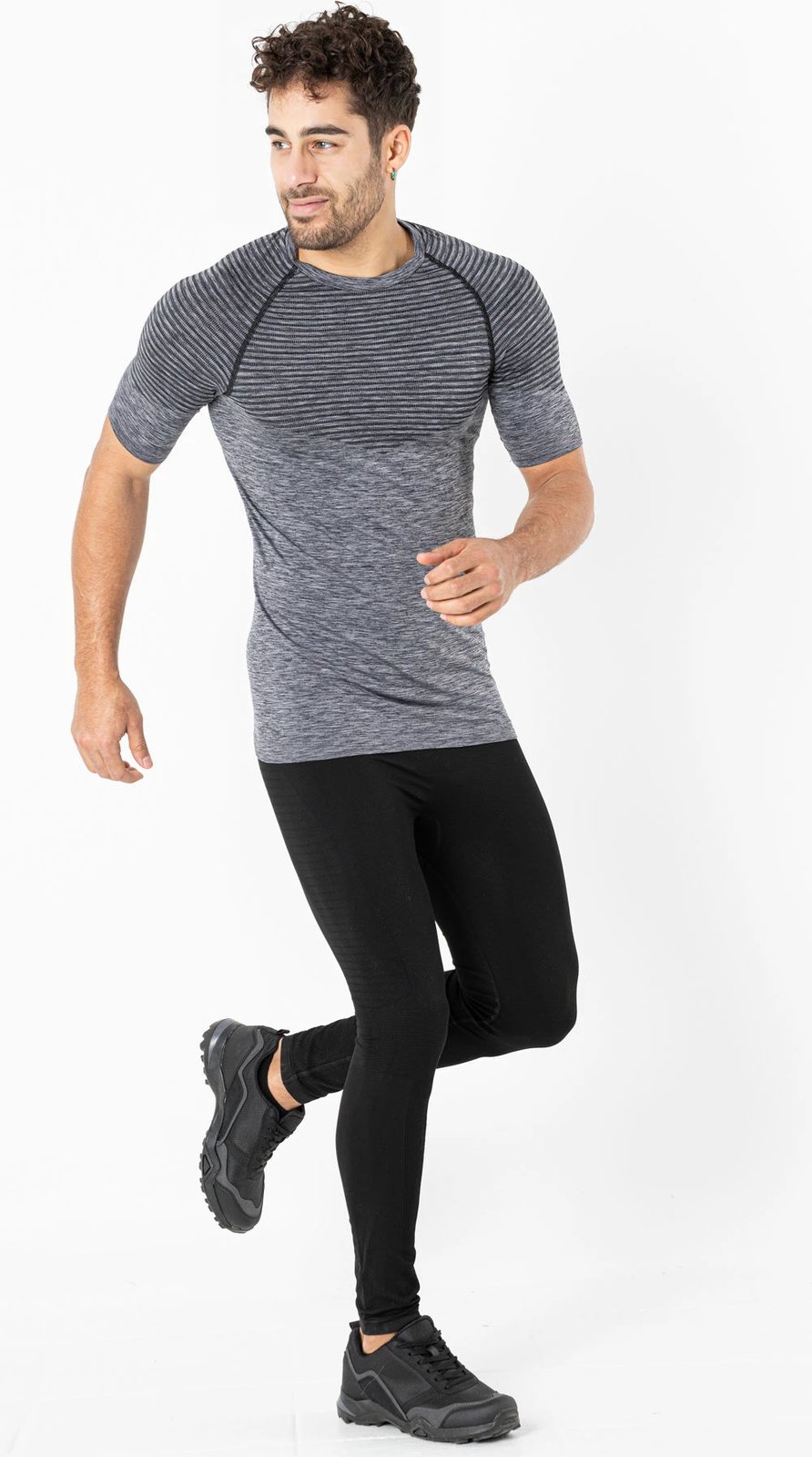 Bluzë sportive për meshkuj, gri, Jumeon, 001-001343, S