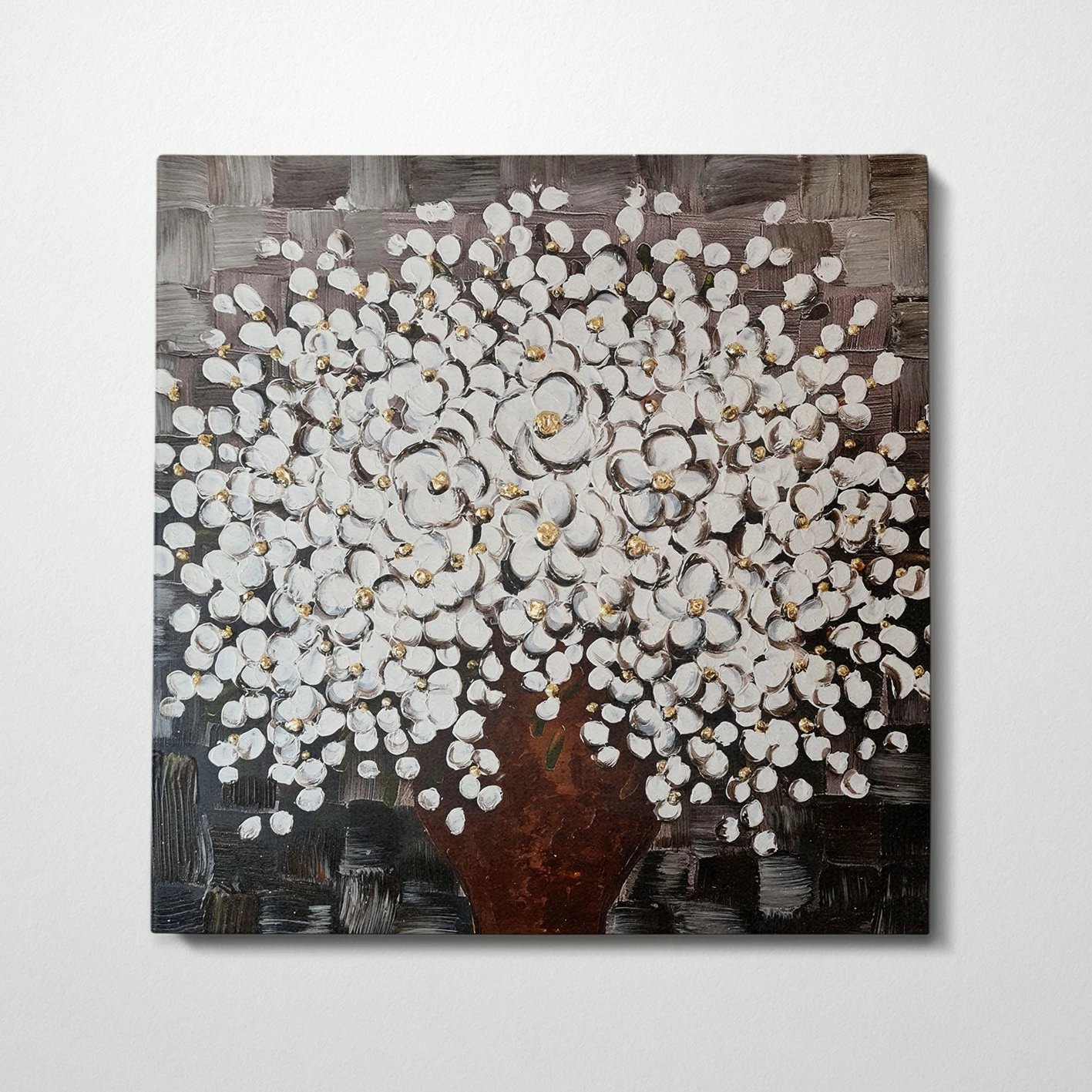 Pikturë dekorative me vaj, shumëngjyrëshe, Wallity, OPG44512, 140x140cm