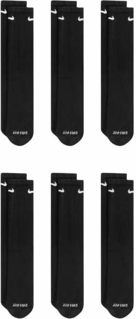 Çorape Nike unisex, të zeza