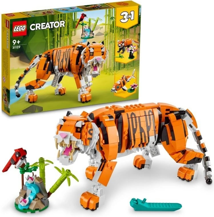 Lodër për fëmijë Lego Creator, Majestic Tiger