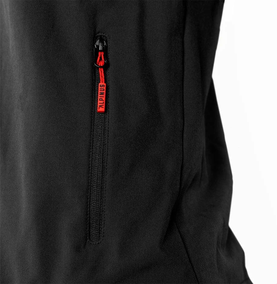 Jakne softshell për meshkuj Alpinus, e zezë