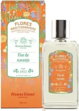 Eau de Toilette unisex Alvarez Gómez Flores Mediterraneas Flor de Naranjo 150ml