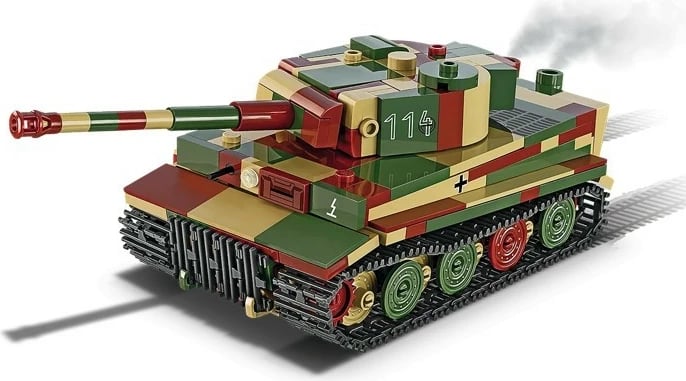 Set lodrash ndërtimi Cobi Klocki Pz.Kpfw. VI Tiger Ausf.E, 1:48, 422 pjesë, kamuflazh