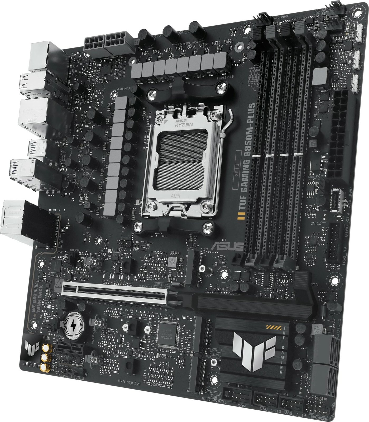 Pllakë amë ASUS TUF B850M-PLUS, Socket AM5, micro ATX