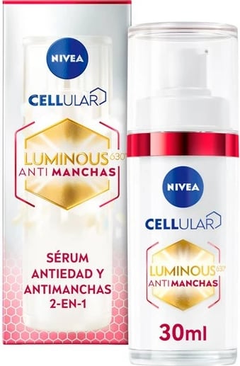 Serum fytyre NIVEA Luminous 630 Antimanchas 2en1, 30ml