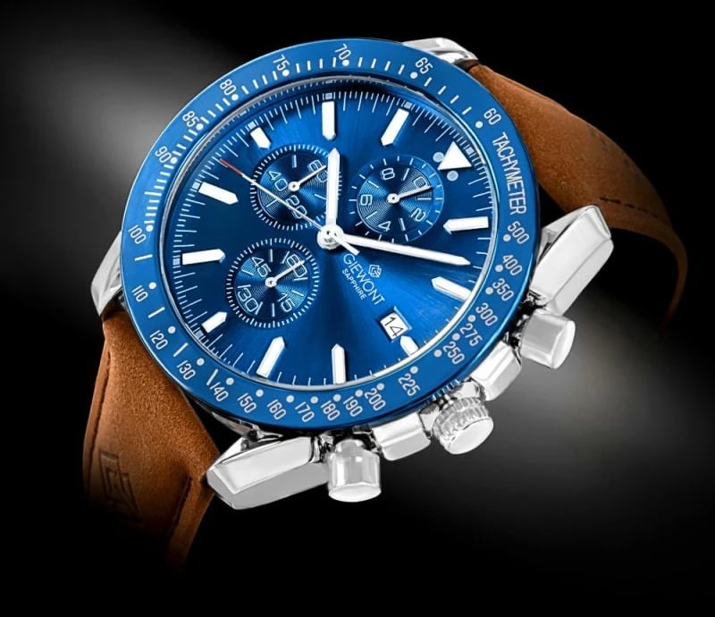 Orë dore për meshkuj Giewont, kaltër-kafe