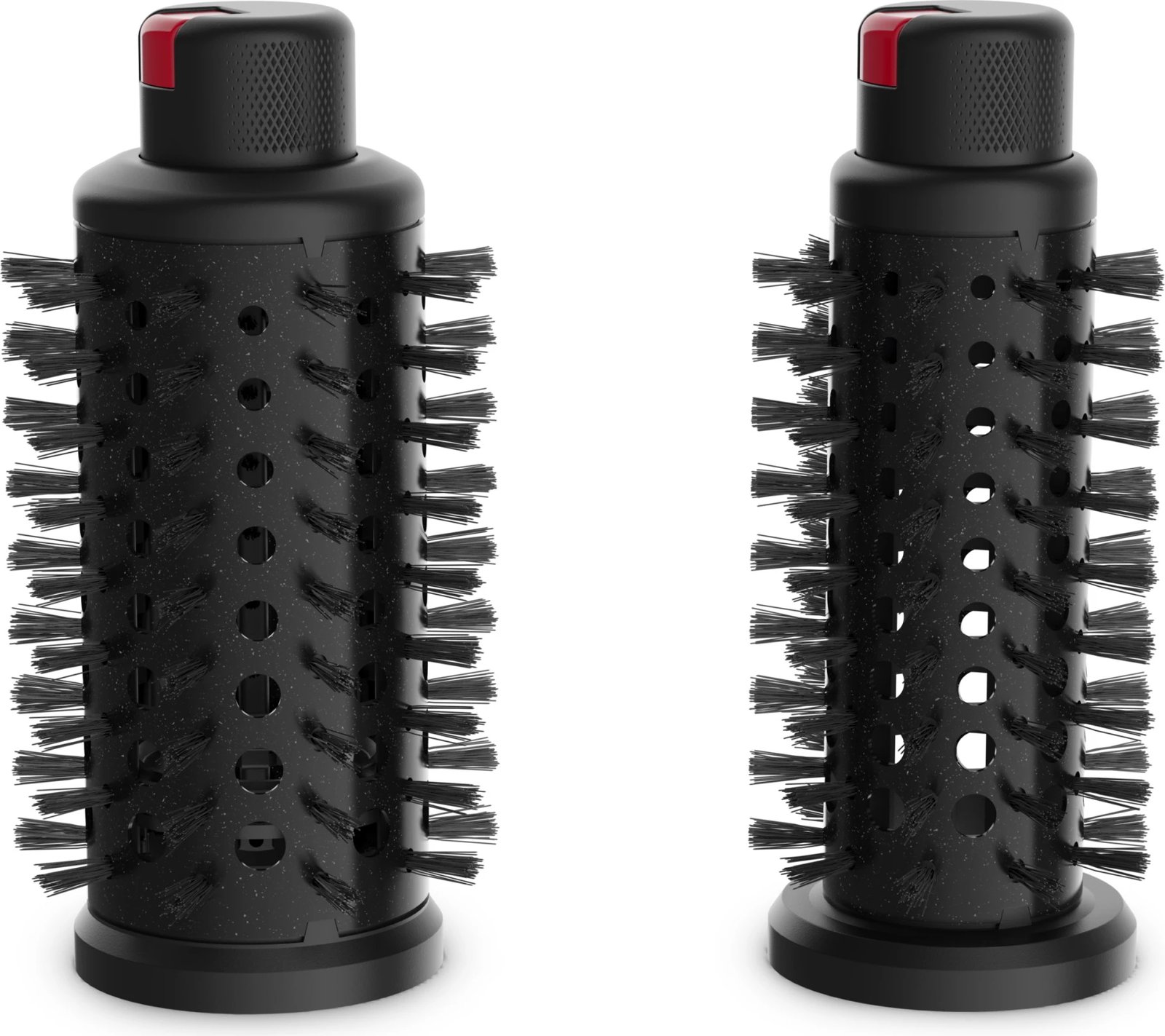 Furçë rrotulluese flokësh, Rowenta x Karl Lagerfeld, CF961LF0 Pro Stylist, 750 W, jonizim, veshje Keratin & Glow, 2 furça, e zezë