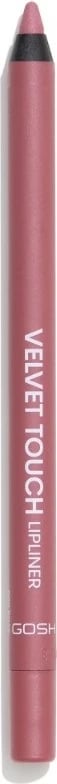Laps për buzë Gosh Velvet Touch Lip Liner Waterproof Lip Contour Pencil 008 Shy Plum për femra, 1.2g