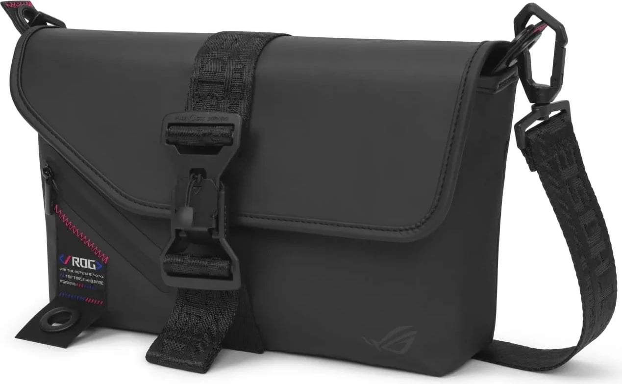 Çantë shpine Asus ROG SLASH Sling Bag 2.0, e zezë