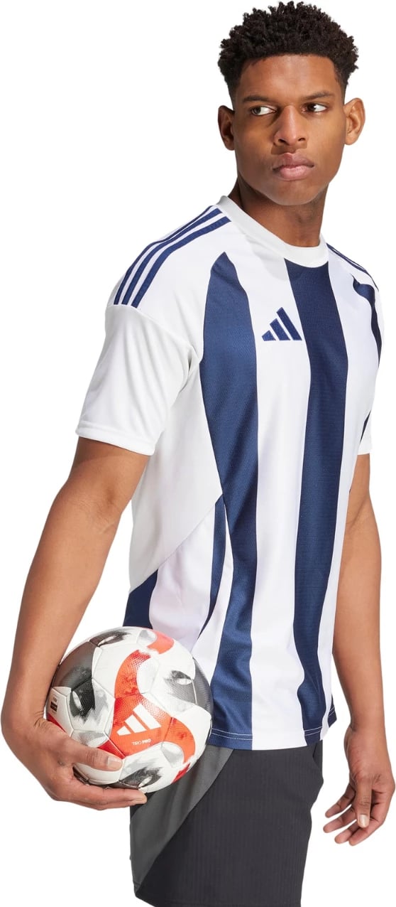 Maicë futbolli për meshkuj adidas, e bardhë-kaltër