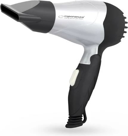 Tharëse flokësh Esperanza EBH002S, 850W, e zezë/argjendtë