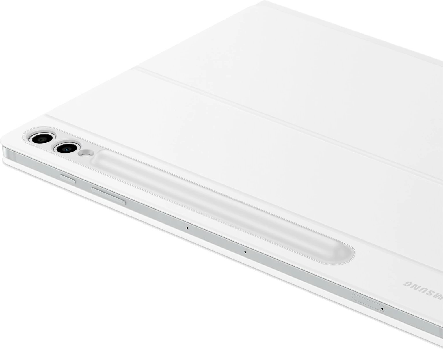 Mbështjellës tastierë Samsung EF-DX825, QWERTZ, gjermanisht, Touchpad, Galaxy Tab S10+ / S9+ / S9 FE+, bardhë