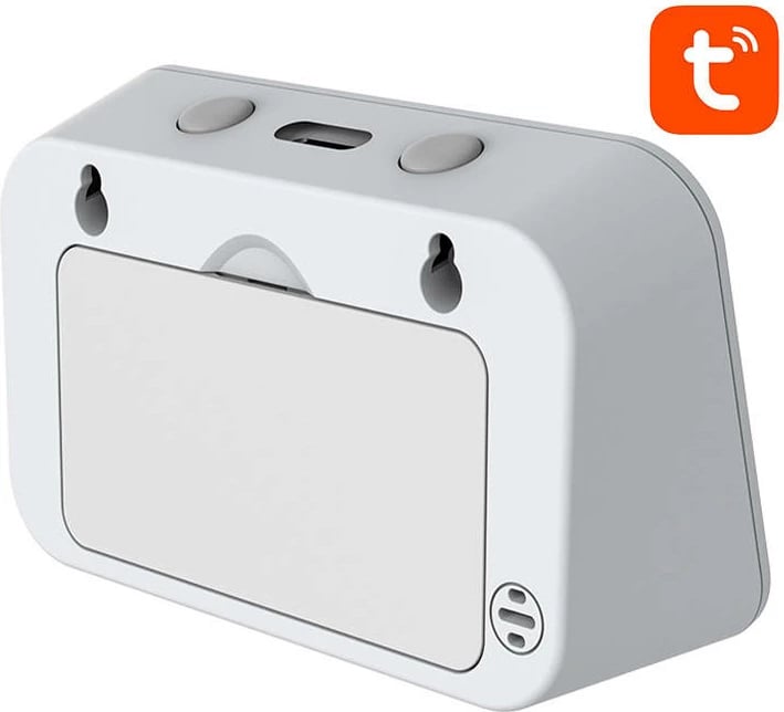 Sensor i mençur temperaturë, lagështi dhe dritë Neo NAS-CW01W, Wi-Fi, Tuya, i bardhë