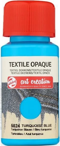 Ngjyrë tekstili TALENS 5024, 50ml, Blu Turquoise