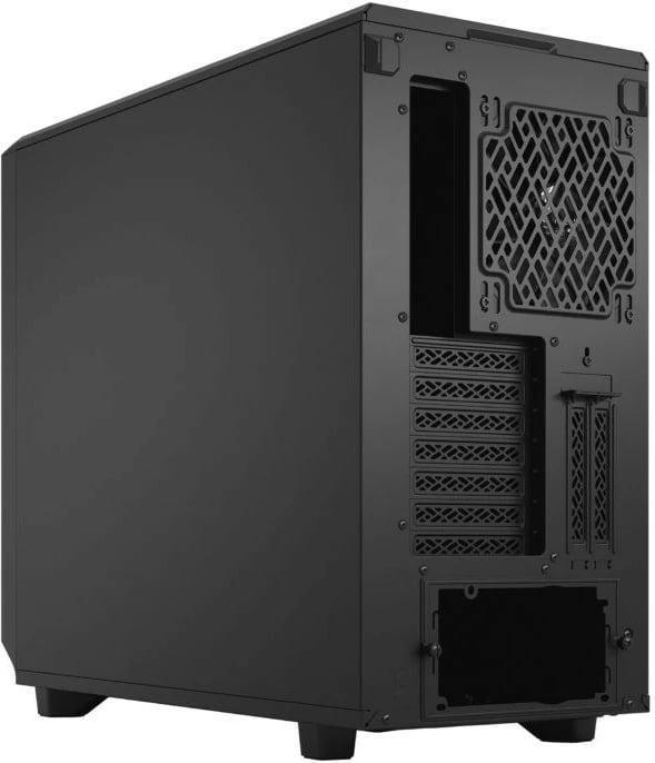 Kasë Fractal Design Meshify 2 Solid FD-C-MES2A-01, Tower, ATX/E-ATX/mATX/mini-ITX, USB-C, e zezë