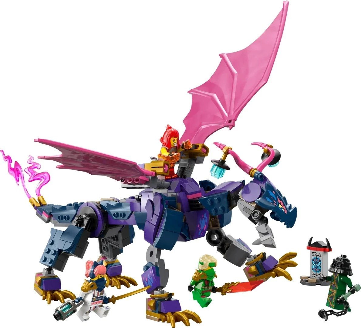 Set LEGO NINJAGO Rontu the Master Dragon 71842, 381 pjesë, 4 minifigura Set LEGO NINJAGO Rontu the Master Dragon 71842, 381 pjesë, 4 minifigura