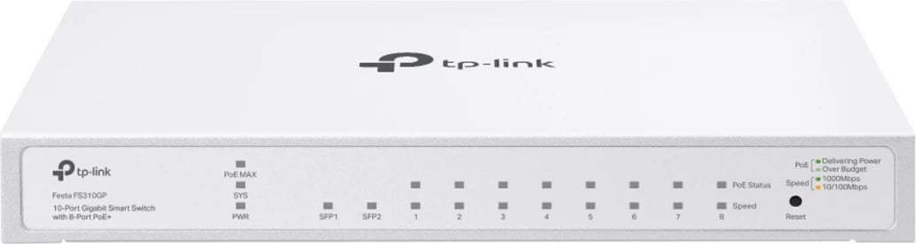 Switch TP-LINK FESTA FS310GP, e bardhë
