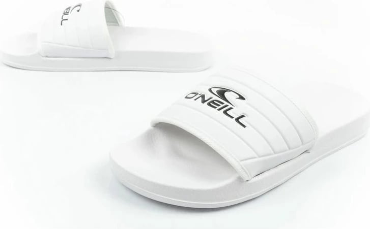 Papuqe sportive femra O'Neill Kelso Slider, të bardha