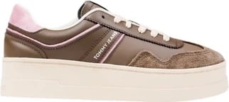 Atlete femra Tommy Hilfiger Jeans, kafe