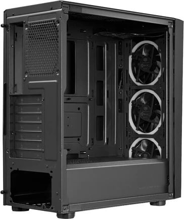 Kasë CoolerMaster CMP 510 + zasilacz MWE V2 650W 80+ Bronze, e zezë