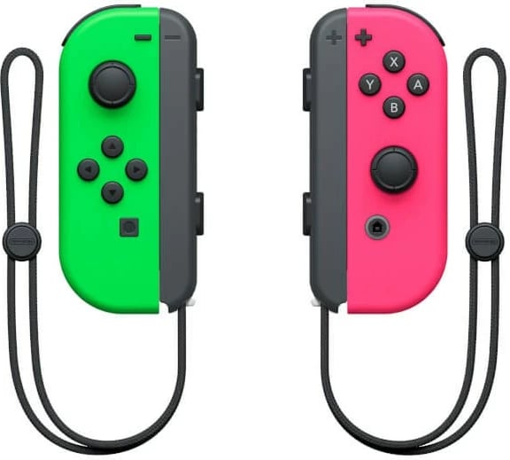 Gamepad Nintendo Joy-Con 2er-Set, wireless, gjelbër/rozë