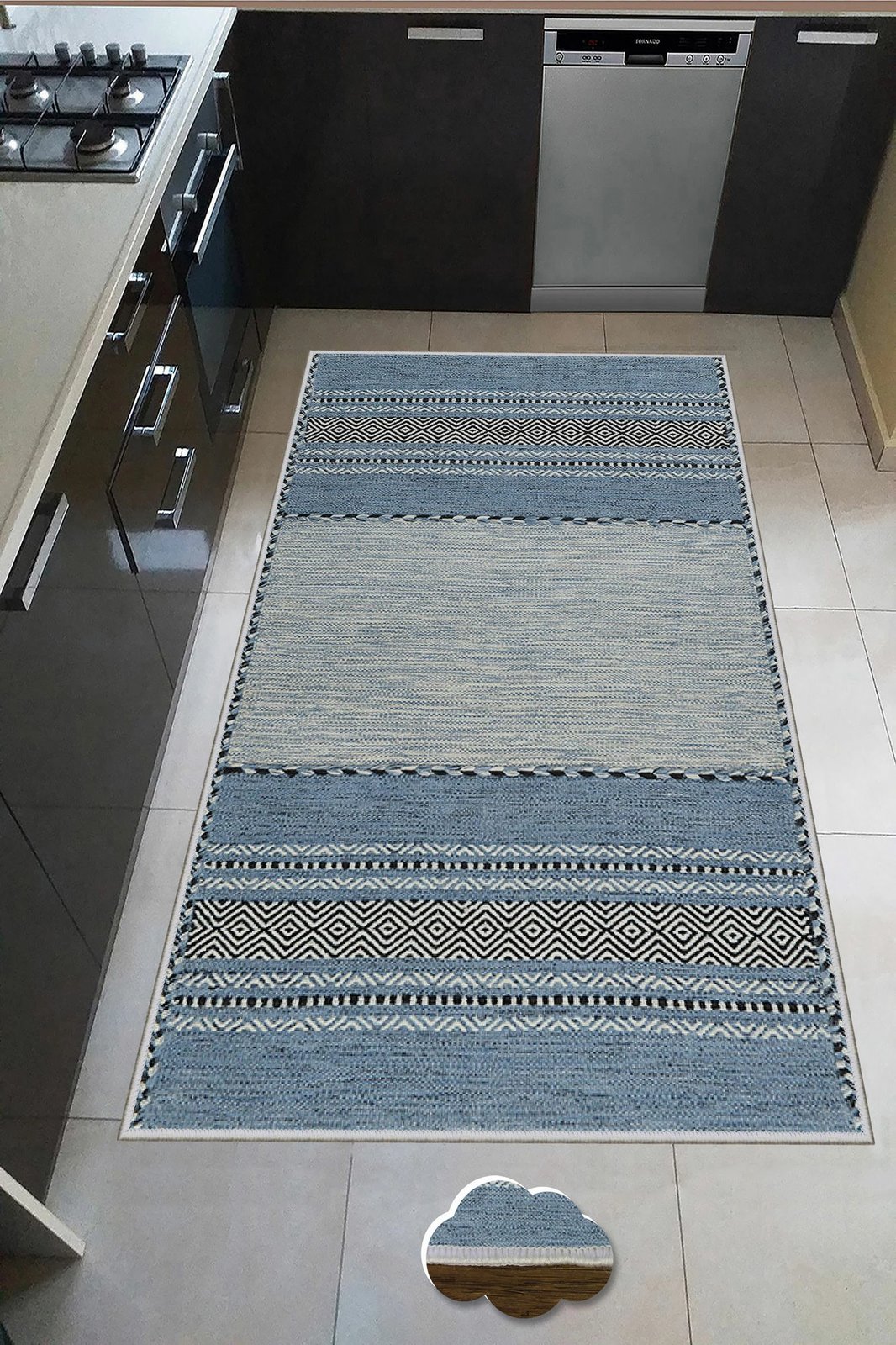 Qilim (60x100) Conceptum Hypnose, Wookece251, shumëngjyrësh