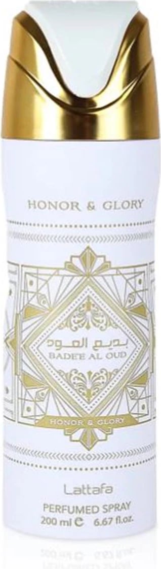 Dezodorant spray unisex Lattafa Badee Al Oud Honor and Glory 200ml