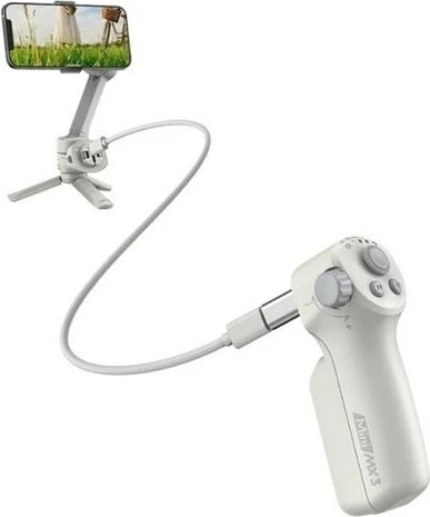 Stabilizator për celular GUDSEN MOZA Mini MX 3, 3 bosht, 750 mAh, Bardhë