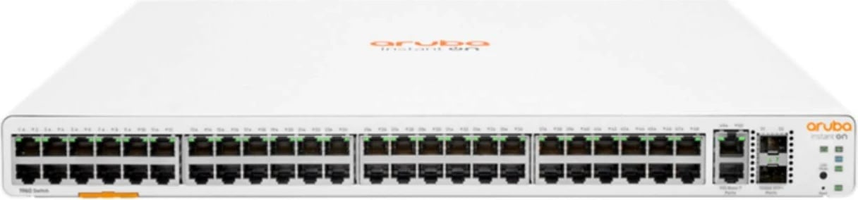 Switch i menaxhuar Hewlett Packard Enterprise Aruba Instant On 1960 JL808A, 48 porta Gigabit, 2x 10Gb, 2x SFP+, i bardhë