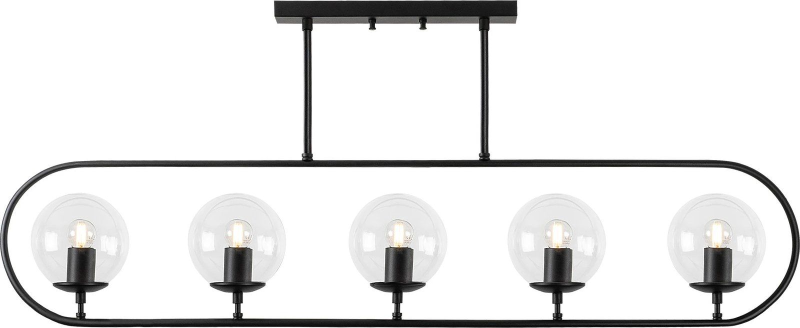 Llambë tavani Opviq, Jewel - 10616, e zezë