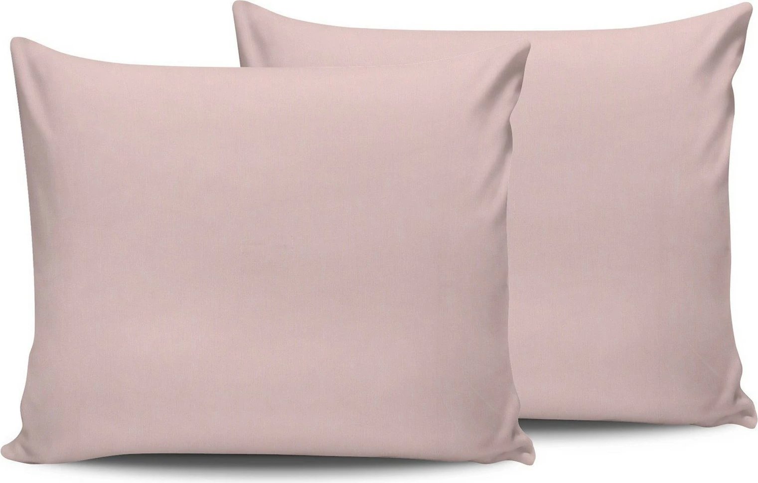 Set këllëfësh jastëku (2 copë), ngjyrë rozë e zbehtë, L'Essentiel Linge de Maison